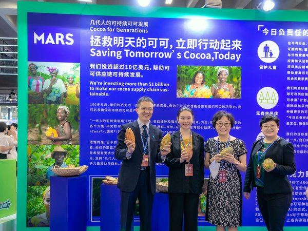 玛氏箭牌承诺：持续助力可可供应链的可持续发展