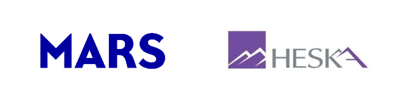 Mars and Heska logos