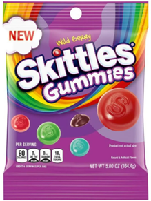 SKITTLES® Gomitas Moras 164 g