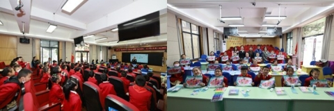 国家技术指导组专家司燕教授讲授口腔健康教育课 Mars