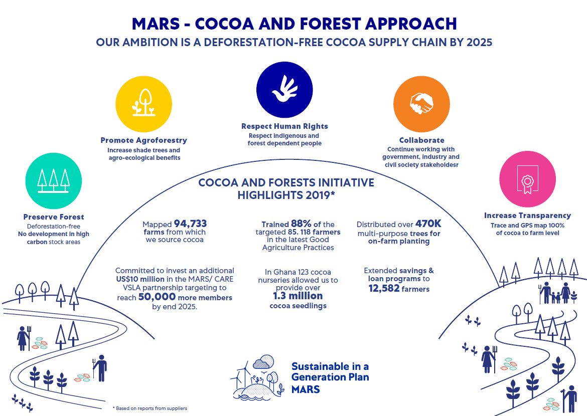 Mars cocoa and forest approach