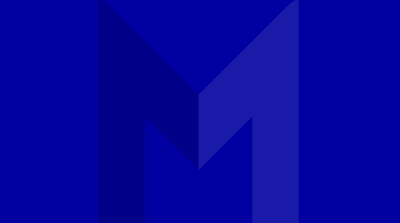 m logo blue