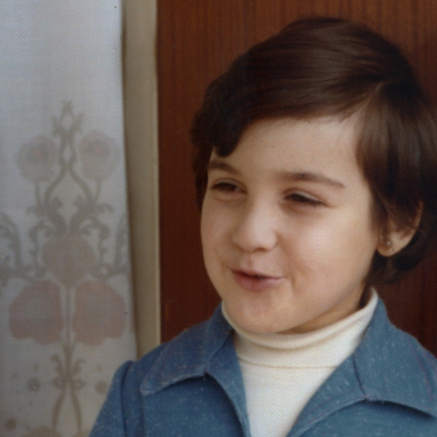 Silvia at 4 years old