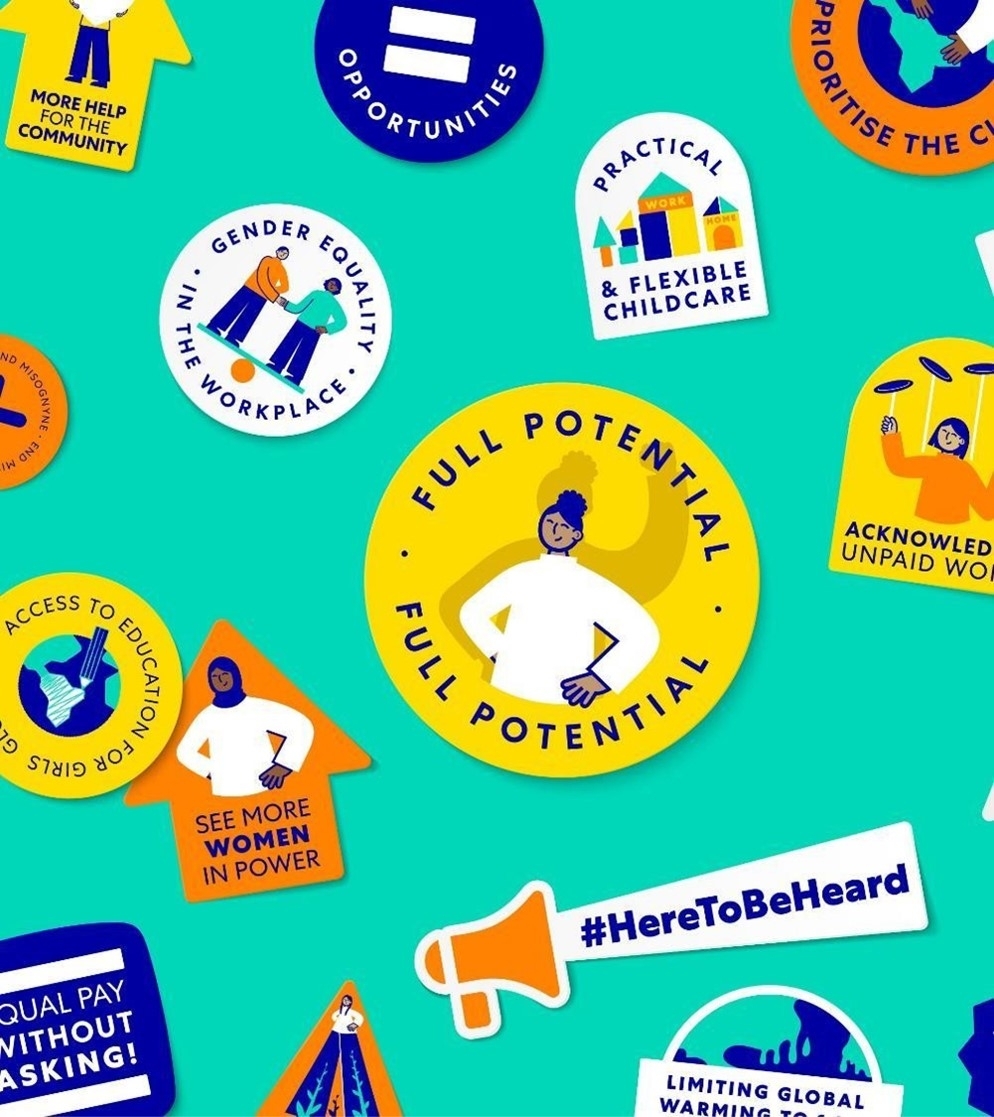 Here to be heard background