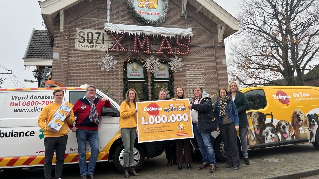 Uitreiking 1000000 maaltijden