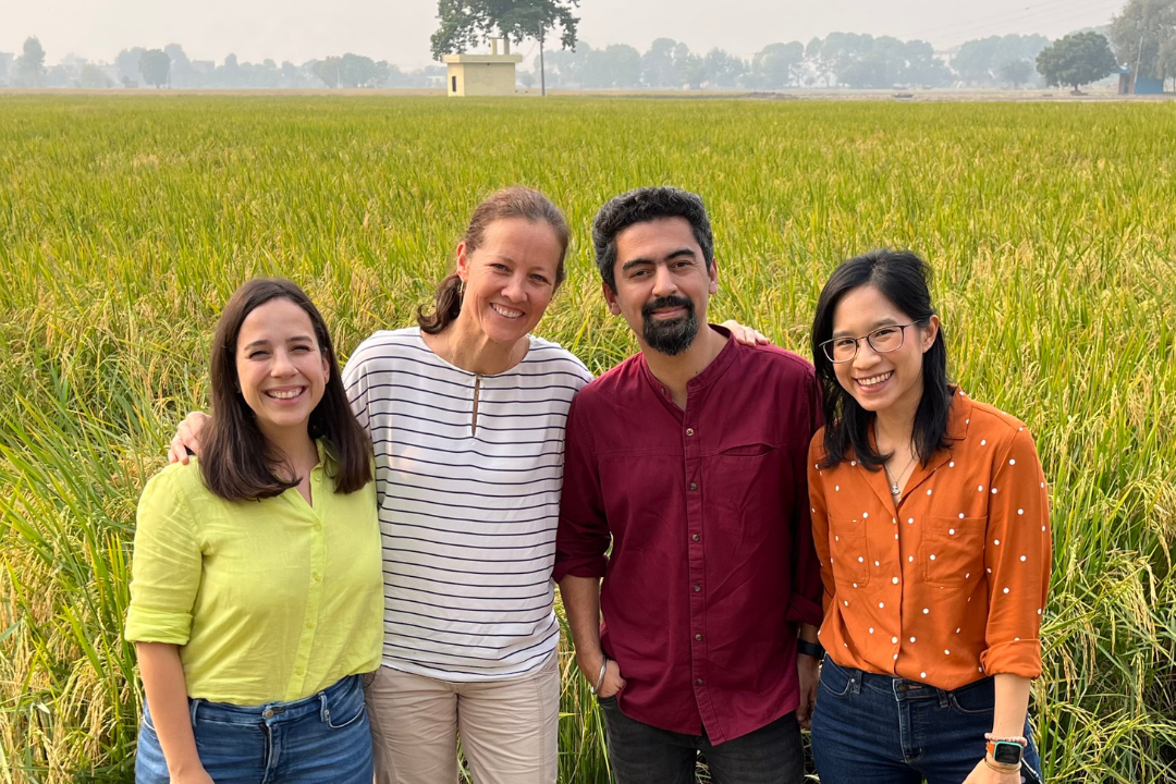 Inge with colleagues