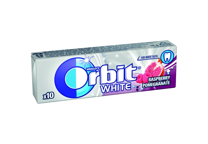 Orbit White_Raspberry_Pomegranate