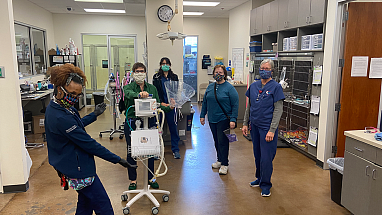 Mars Petcare veterinary professionals donate essential medical equipment to hospitals amid COVID-19. 
