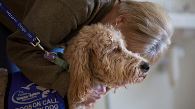 : Dog therapy might help ease loneliness in aging adults