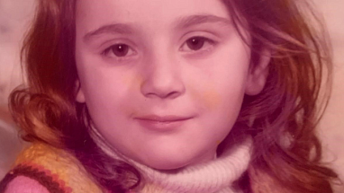 Edith DeVita as a child