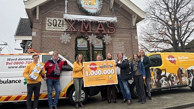 Uitreiking 1000000 maaltijden