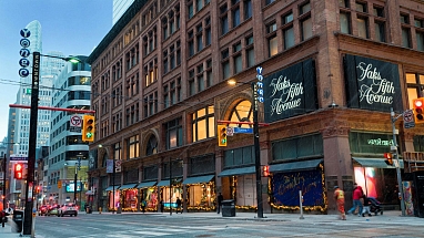 The Wonders of Mars window display in Toronto