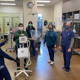 Mars Petcare veterinary professionals donate essential medical equipment to hospitals amid COVID-19. 