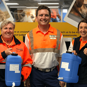 Our Petcare Associates lend a helping hand