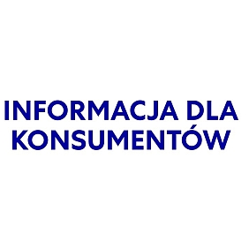 Informacja dla konsumentów