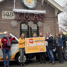 Uitreiking 1000000 maaltijden