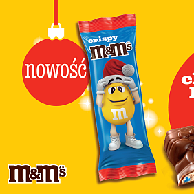 M&M’S® Crispy Santa