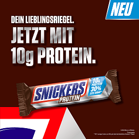 Snickers Protein Key Visual German